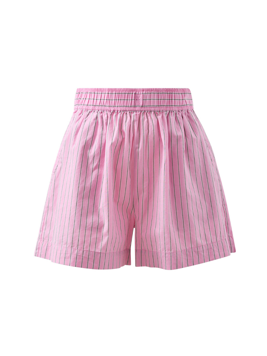 Mila Short | Hibiscus Pink Triple Stripe