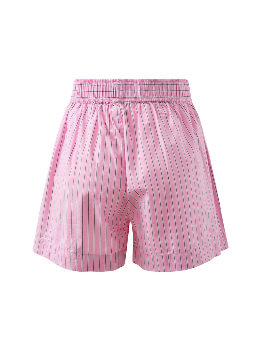 Mila Short | Hibiscus Pink Triple Stripe