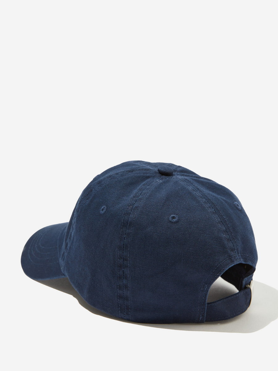 Pip Everyday Cap | Navy & Ecru Stitch