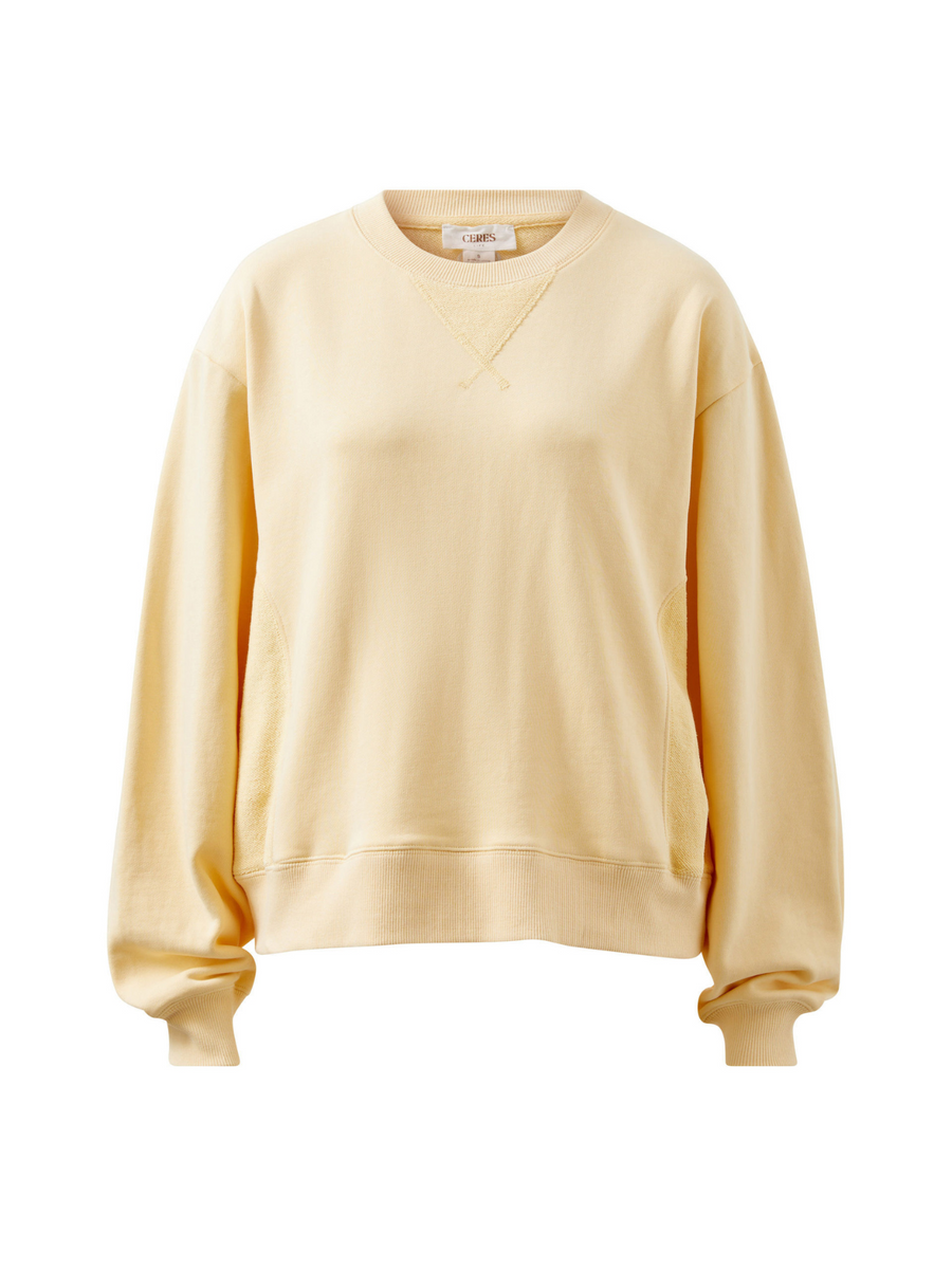 Ruby Reverse Panel Crew | Sunny Yellow