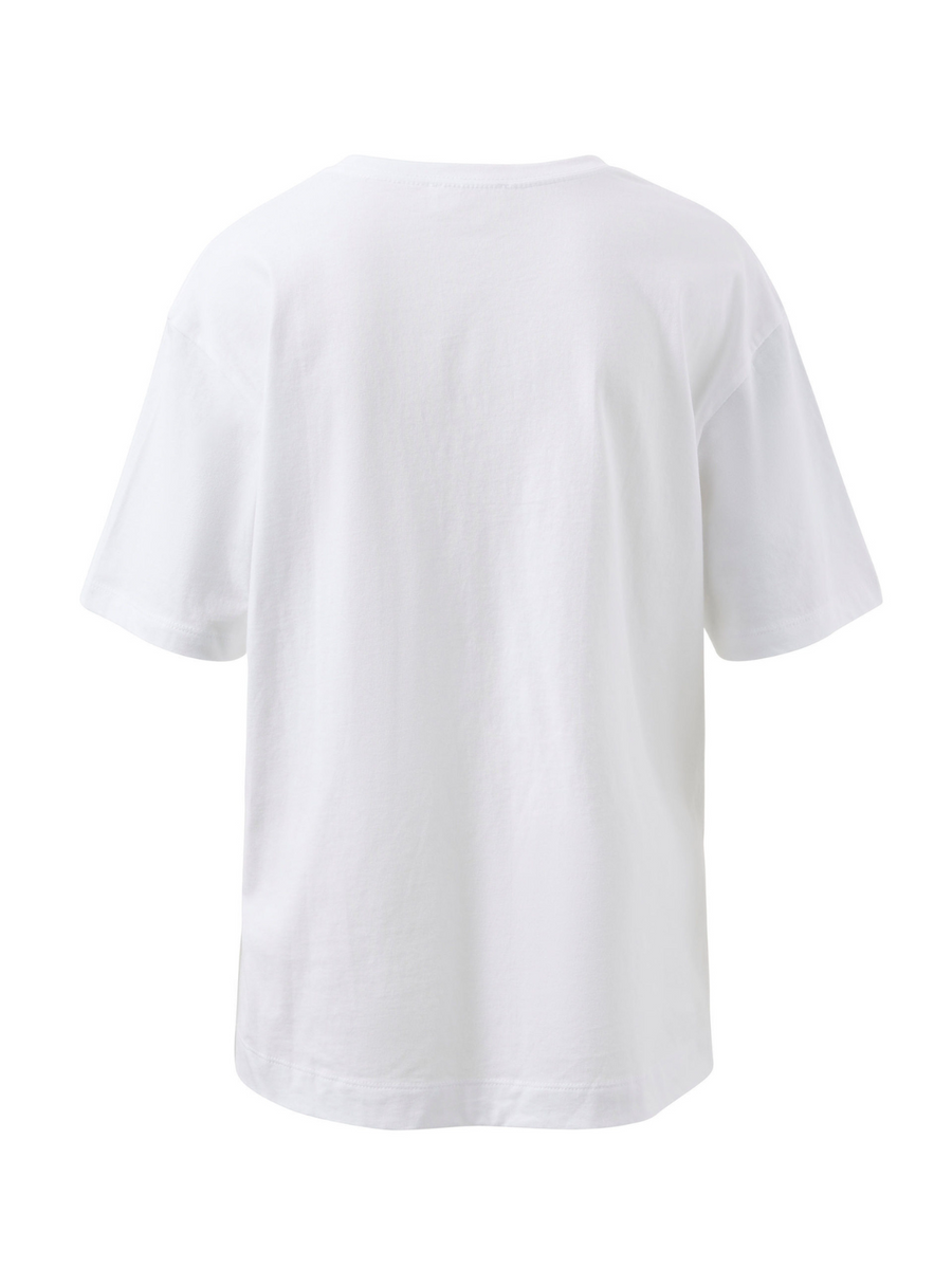 Stevie Slouchy Tee | White