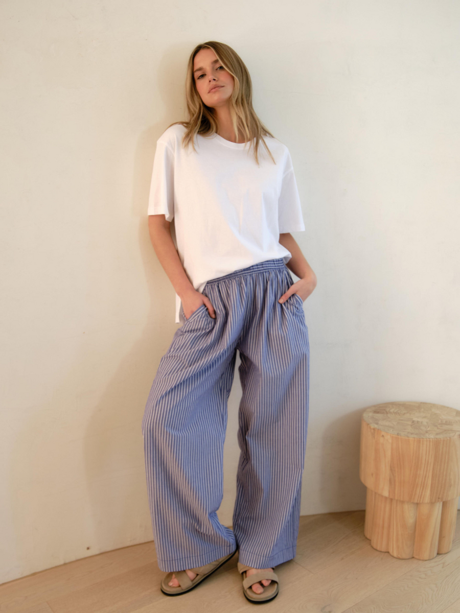 Stevie Slouchy Tee | White