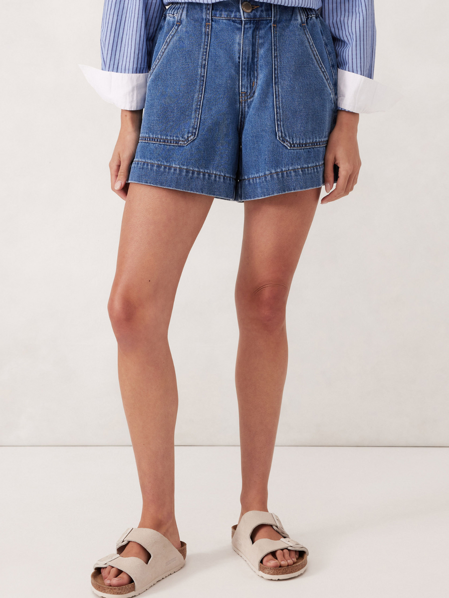 Weekender Short | Fresh Indigo
