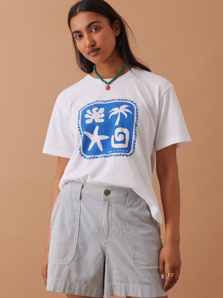 Weekender Short | Fresh Blue Stripe
