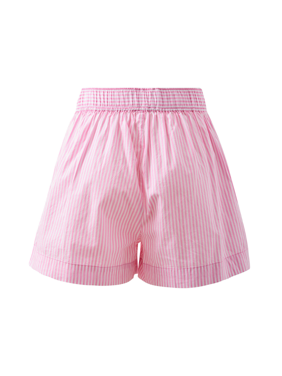 Mila Short | Hibiscus Pink Stripe