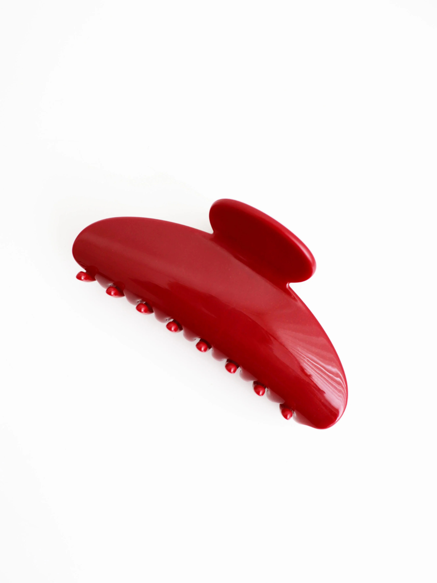 Ruby Christmas Hair Claw Clip