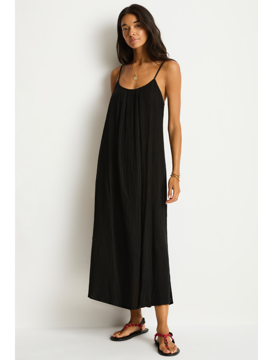 Sunset Tie Back Sundress | Black