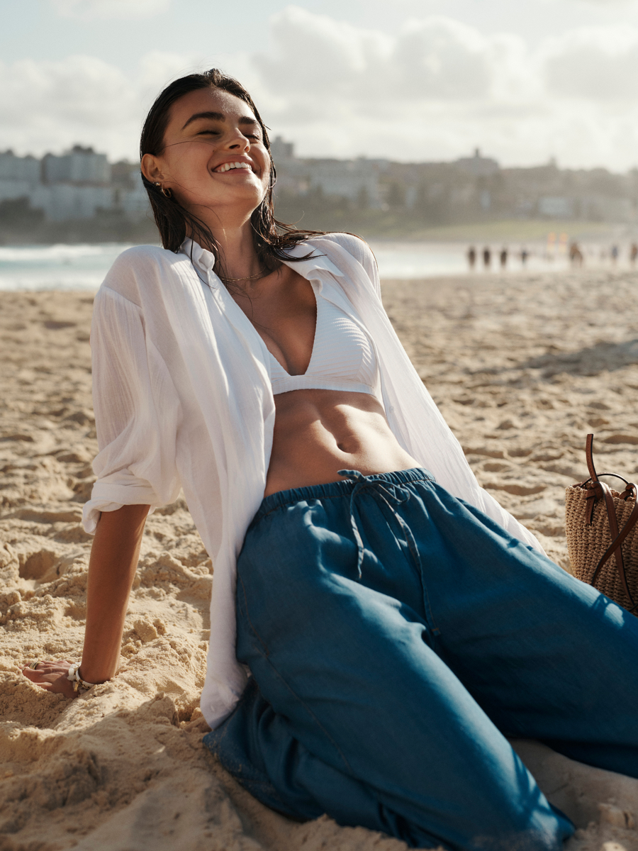 Denim Surf Tide Pant