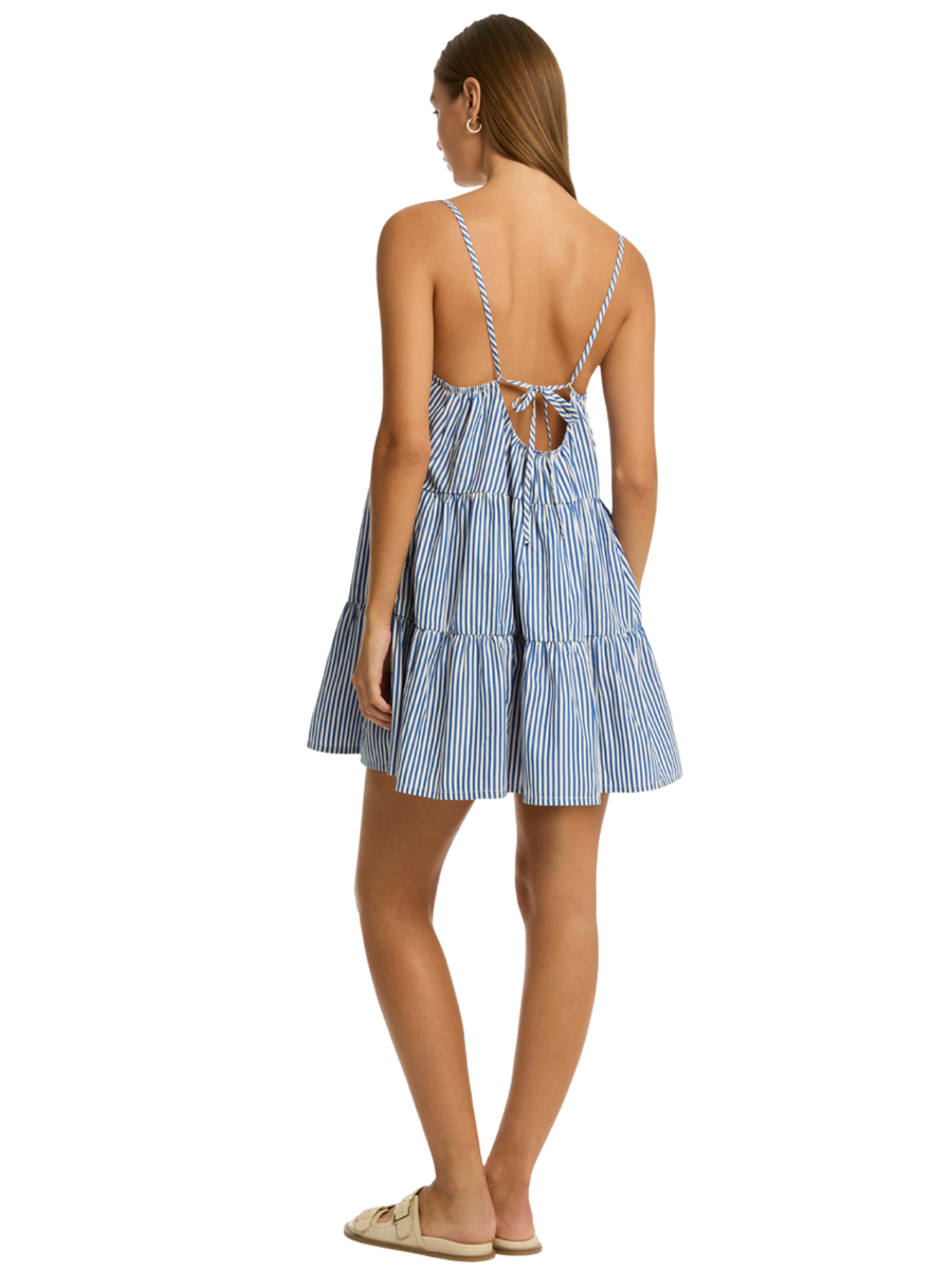 Boathouse Tie Back Short Sundress