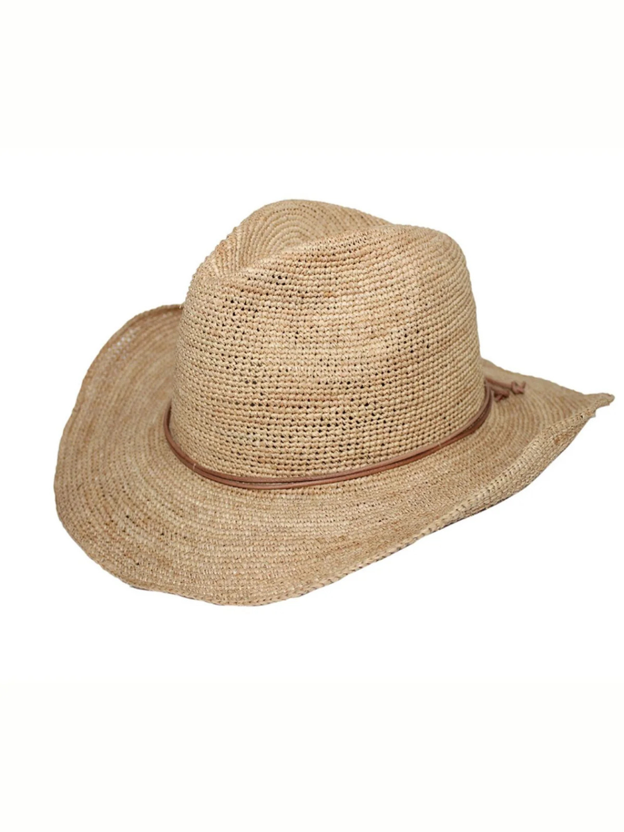 Monaco Raffia Cowboy
