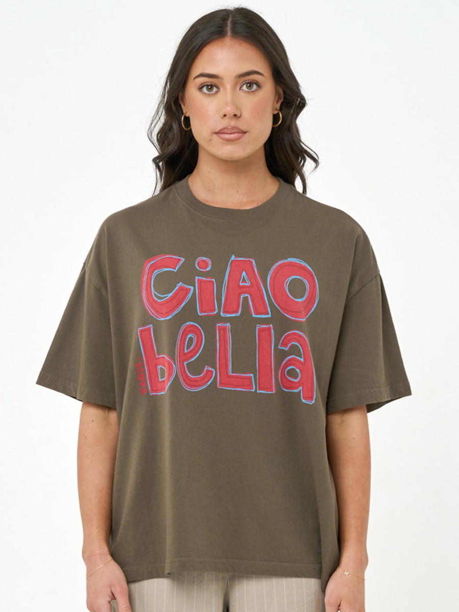 Ciao Bella Tee | Cocoa