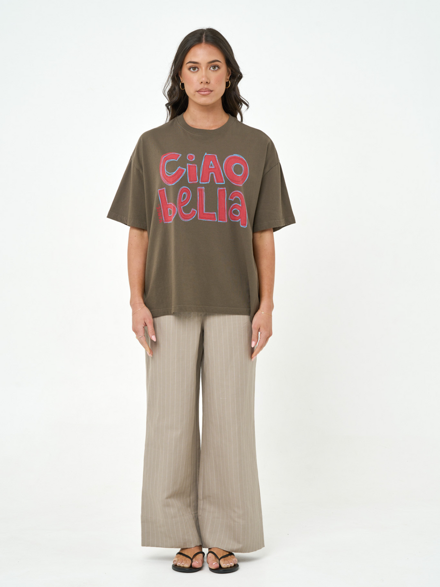 Ciao Bella Tee | Cocoa