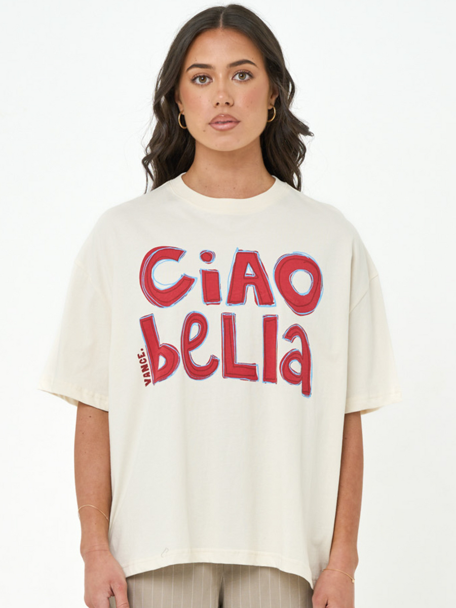 Ciao Bella Tee | Off White