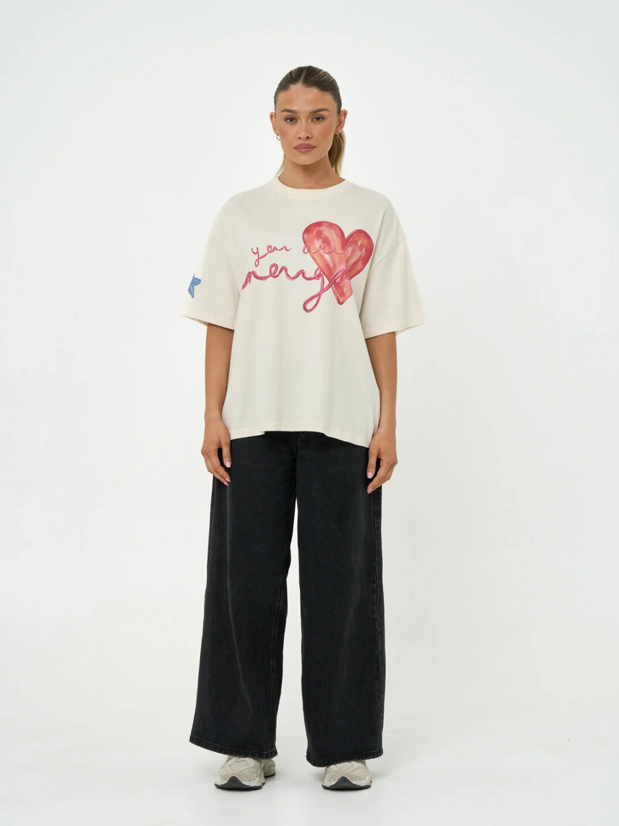 You Are Enough Tee | Off White