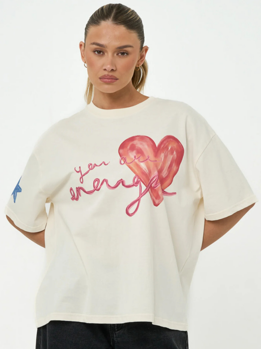 You Are Enough Tee | Off White