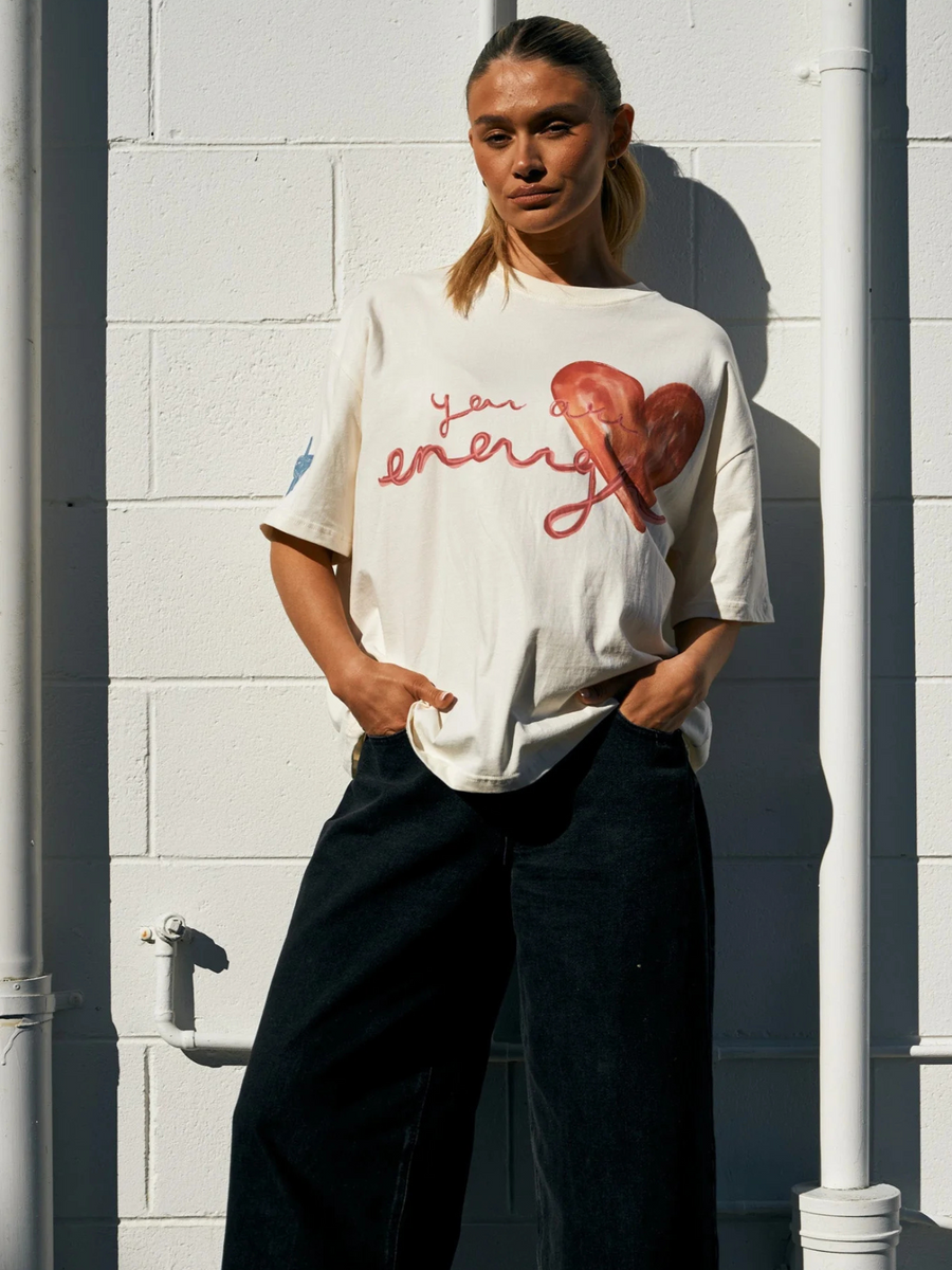 You Are Enough Tee | Off White