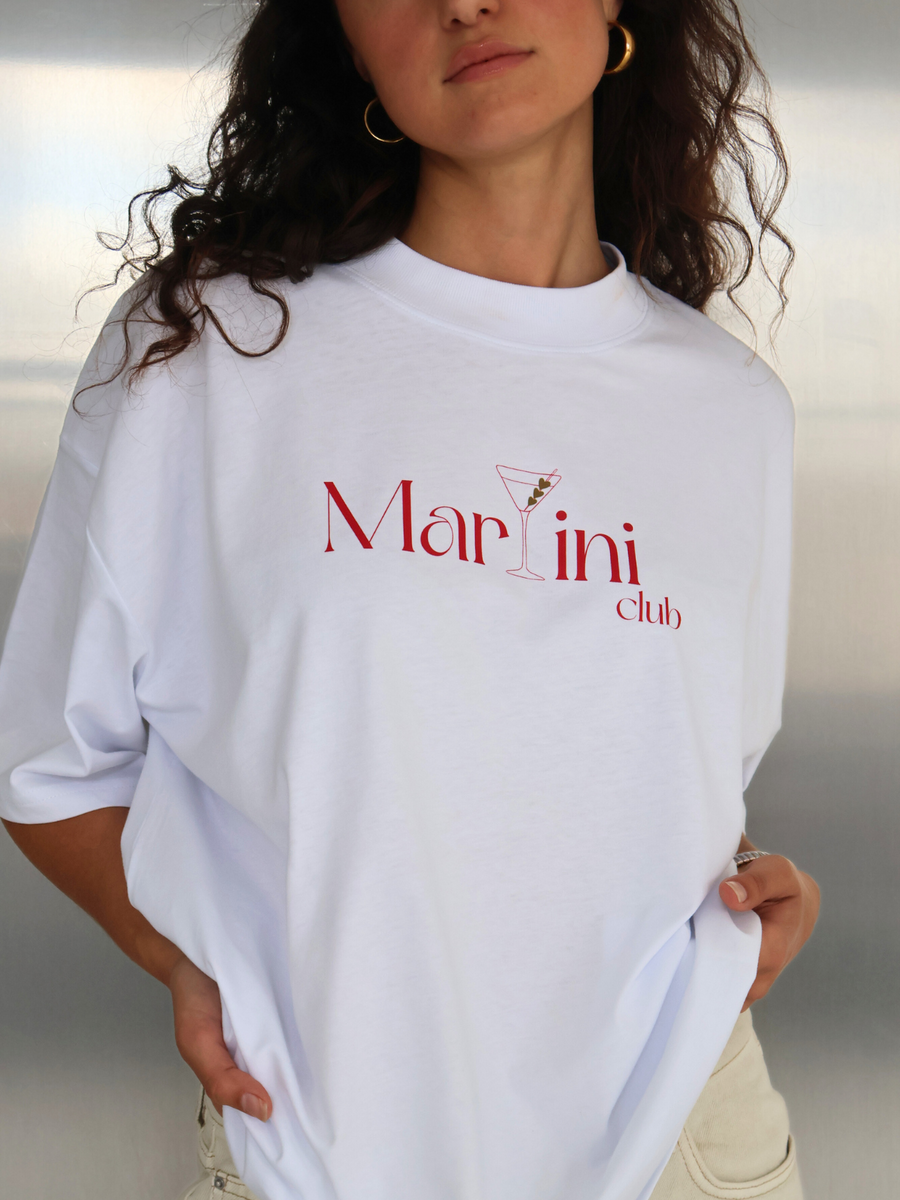 Oversized Tee | Martini Club