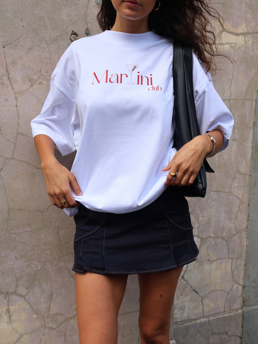 Oversized Tee | Martini Club