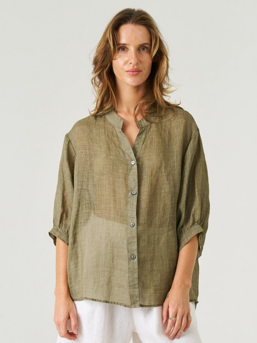 Harper Linen Top