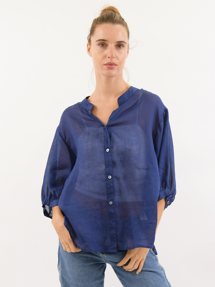 Harper Linen Top